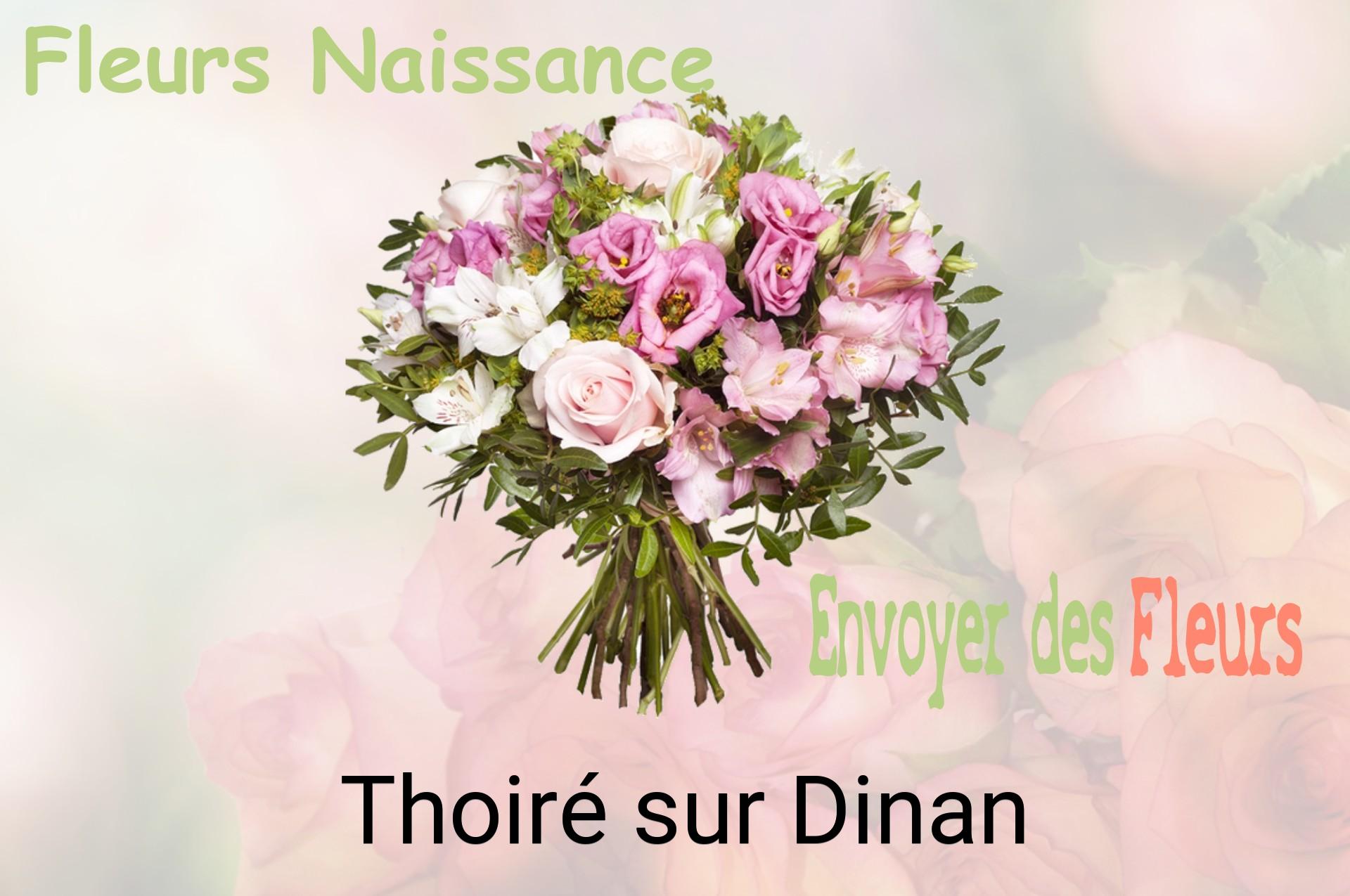 Bouquet de fleurs de naissance livré à Thoiré-sur-Dinan